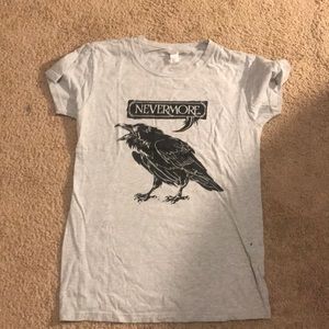 Edgar Allen Poe “Nevermore” Raven Tee
